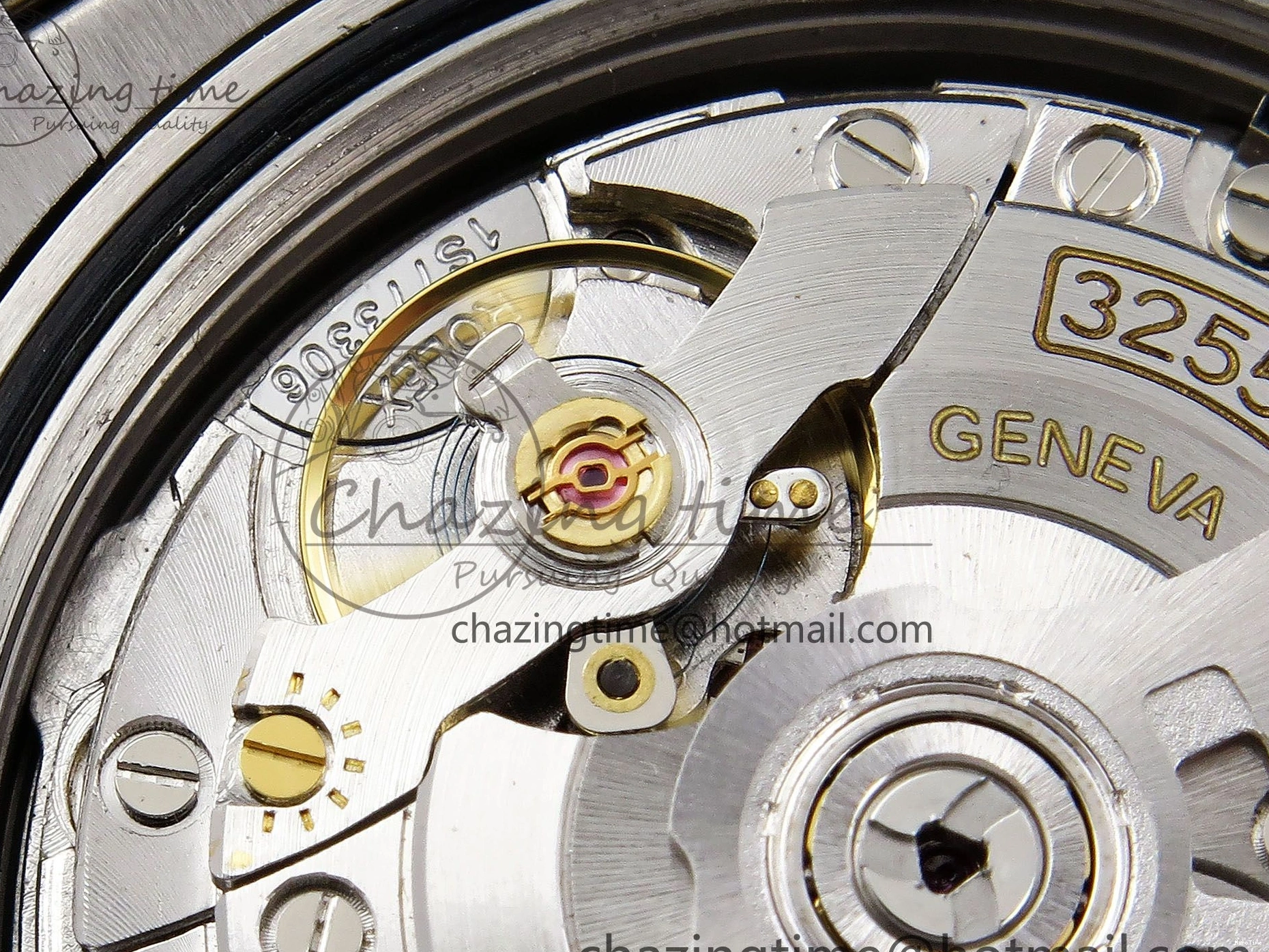 MiroTime 0418 SportInspired DayDate 40 SS JDF 904L Steel Gray Textured Stick Dial on President Bracelet VR3255 V3 (Gain Weight) 1437